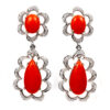 Coral Earrings