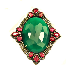 green onyx ring