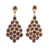 sapphire and diamond earrings