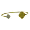 diamond clover bracelet