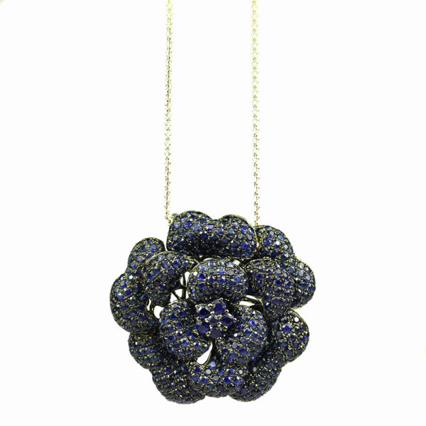 blue sapphire necklace