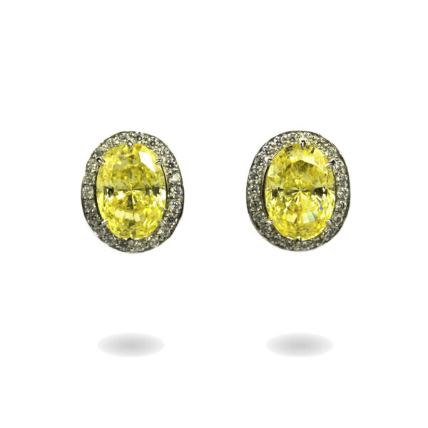 yellow earrings