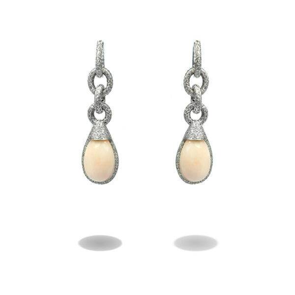 coral earrings