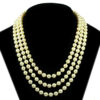 3- 3strand Pearl-necklace